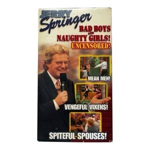 Jerry Springer VHS Tape
